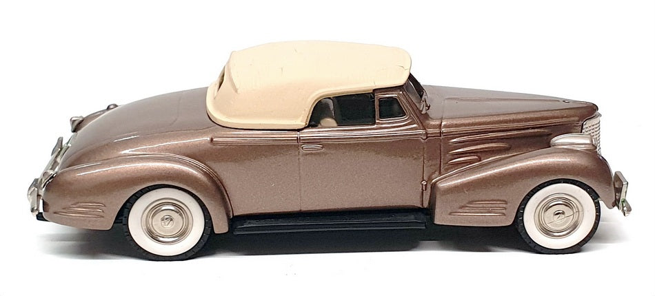 Brooklin 1/43 Scale BRK14 002B - 1940 Cadillac V16 Conv - Medium Bronze