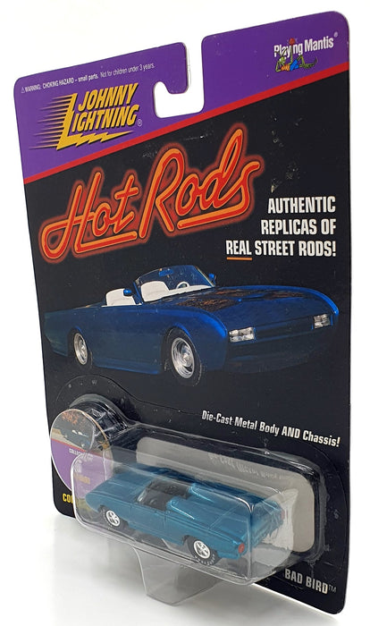 Johnny Lightning 1/64 Scale 441-05 Hot Rods Collector #6 Bad Bird - Met. Blue