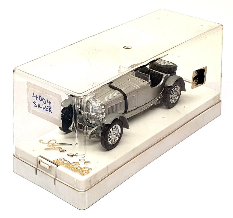 Solido 1/43 Scale Diecast 4004 - Mercedes Benz SSKL - Silver