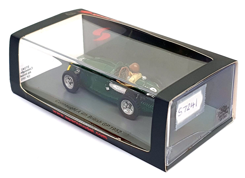 Spark 1/43 Scale S7241 - F1 Connaught A #6 4th British GP 1952 Dennis Poore