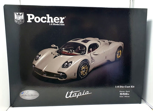 Pocher 1/8 scale Diecast Kit HK120 - Pagani Utopia Coupe - Rinascimento Lucido