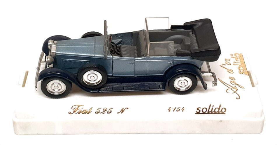 Solido 1/43 Scale Diecast 4154 - Fiat 525N Cabriolet - 2-Tone Blue