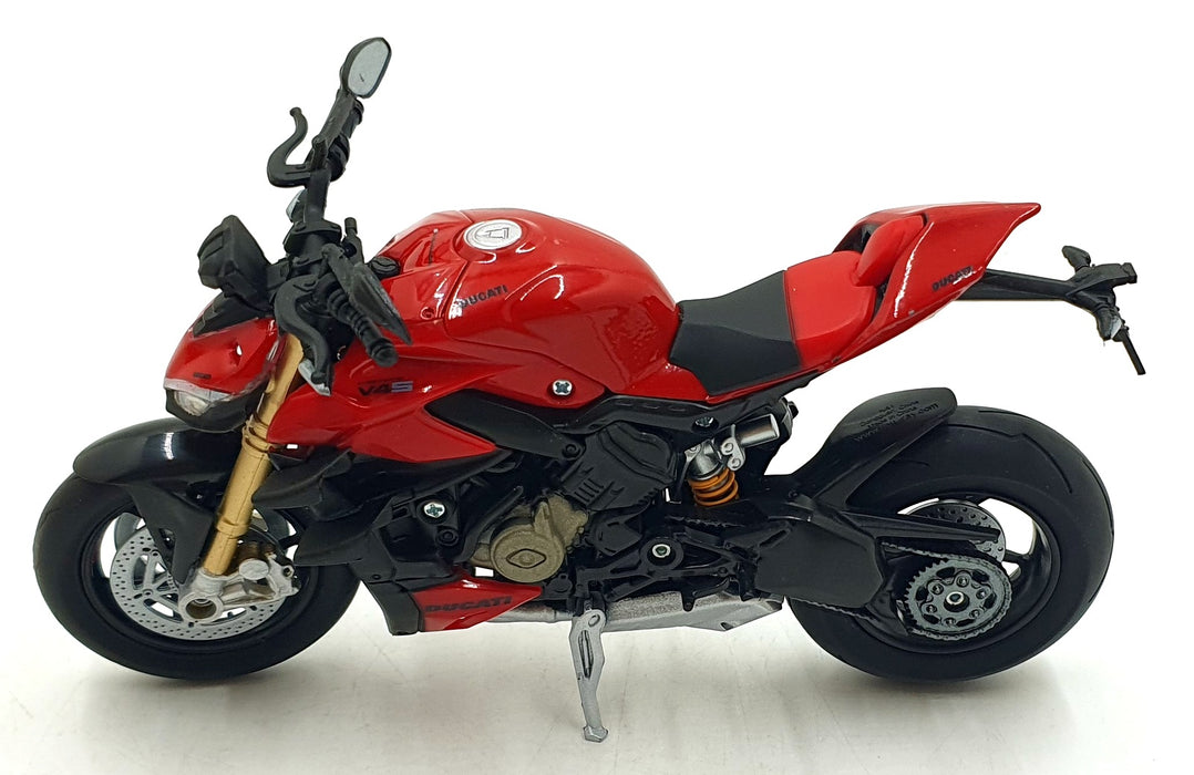 NewRay 1/12 Scale 58273 - Ducati Supernaked V4S Motorbike - Red