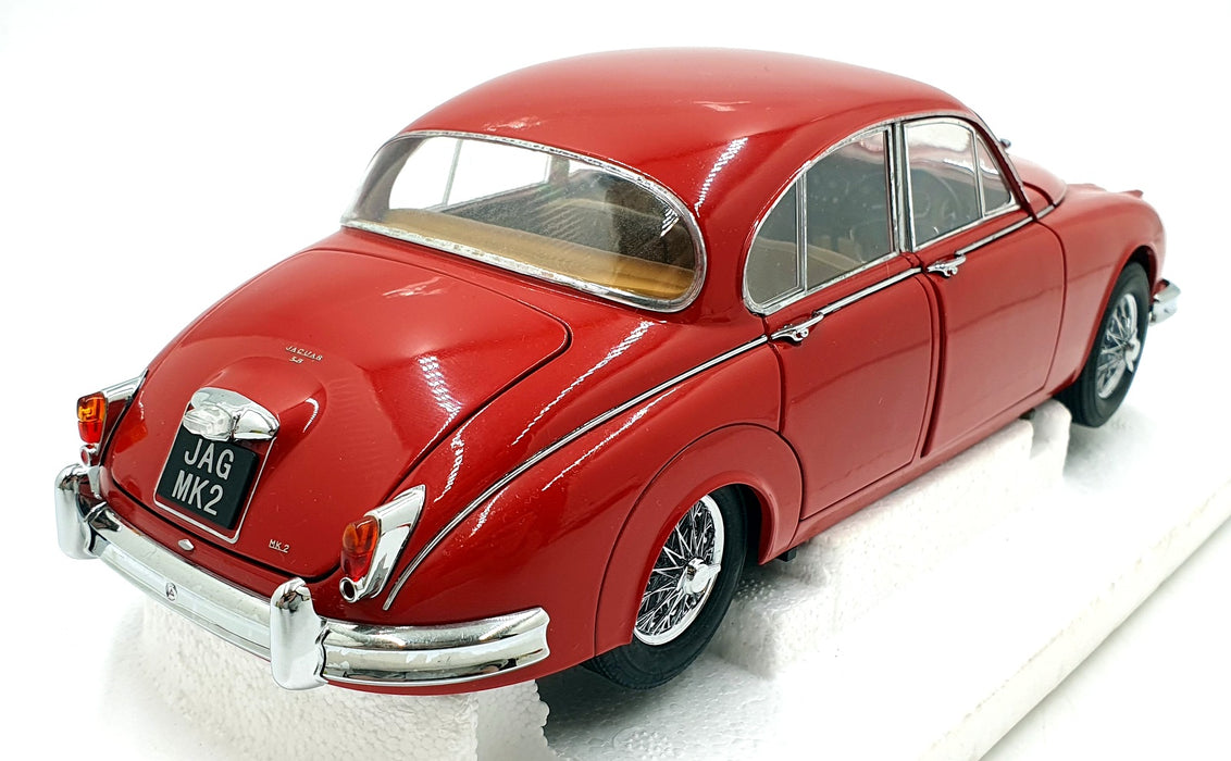 Model Icons 1/18 Scale 2010001 - Jaguar Mk2 RHD - Carman Red