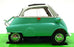 Welly NEX 1/18 Scale Diecast 24096W - BMW Isetta - Turquoise