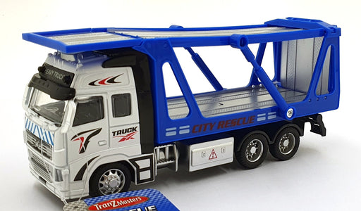 TranzMasters 20cms Pull Back and Go TY1003 - Transporter Rescue Vehicle