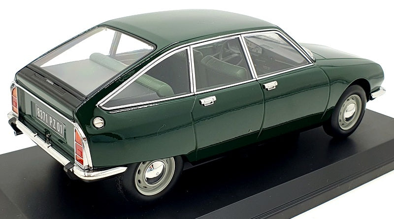 Norev 1/18 Scale Diecast 181665 - Citroen GS Club 1972 - Charmille Green