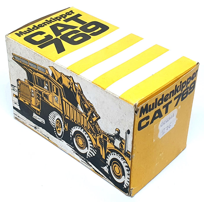 Gescha 1/50 Scale Diecast 276 - Caterpillar 769 B Dump Truck - Yellow