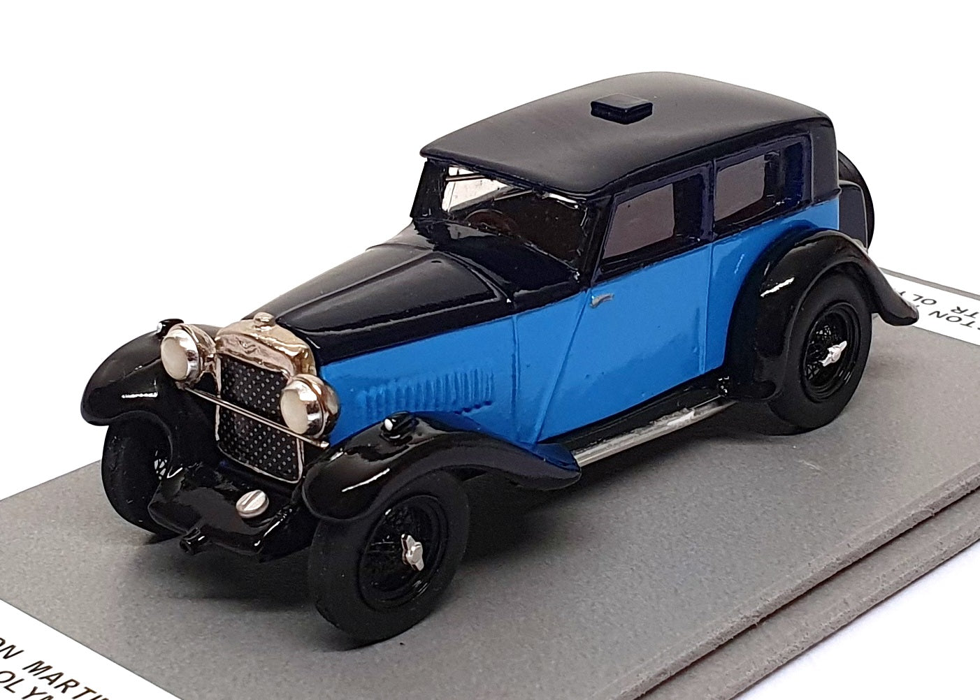 Unknown Brand ? 1/43 Scale Kit AM31BB - 1931 Aston Martin Olympia - Black/Blue