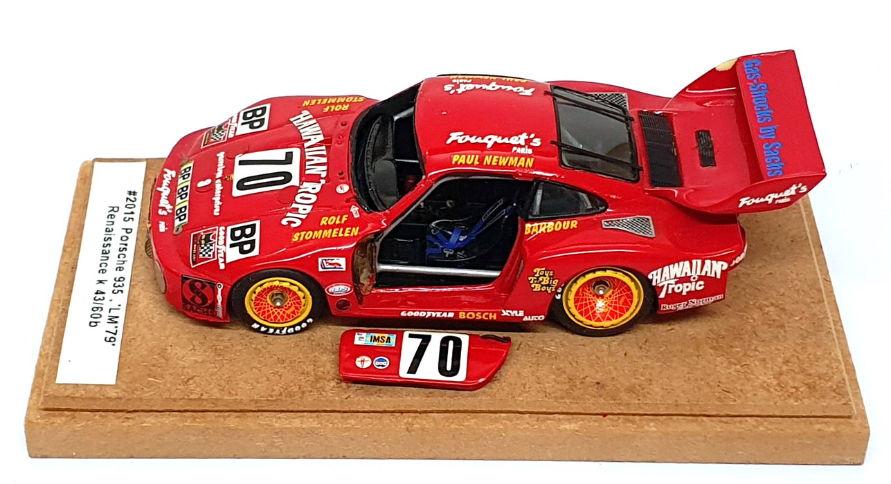 Renaissance 1/43 Scale K 43/60B - Porsche 935 #70 Le Mans 1979 - Red