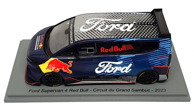 Spark 1/43 Scale S6498 Ford Supervan 4 Red Bull du Grand Sambuc 2023 Verstappen