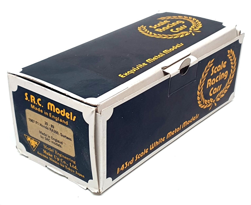 S.C.R. Models 1/43 Scale Unbuilt Kit 20-89 - 1967 F1 Honda S.C.R. Models 1/43 Scale Unbuilt Kit 20-89 - 1967 F1 Honda