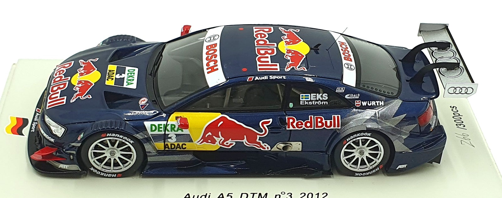 Spark 1/43 Scale SG043 - Audi A5 DTM #3 2012 - Ekstrom