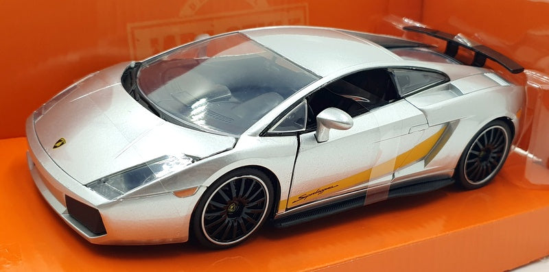 Jada 1/24 Scale Diecast 34027 - Lamborghini Gallardo Superleggera - Silver