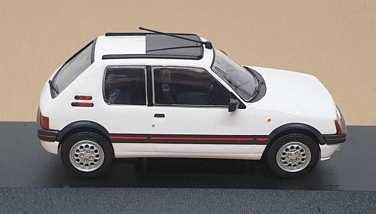 Vanguards 1/43 Scale VA12707B - Peugeot 205 GTI 1.6 - Alpine White