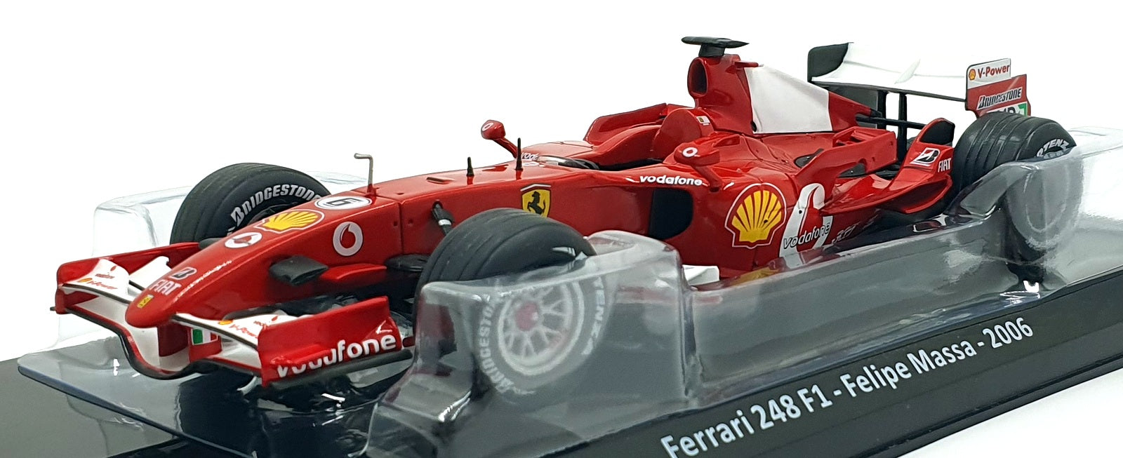 Altaya 1/24 Scale Diecast AT2001L - F1 Ferrari 248 F1 #6 Felipe Massa 2006