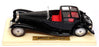 Solido 1/43 Scale Diecast 136 - 1930 Bugatti Royale - Black/Red Seats