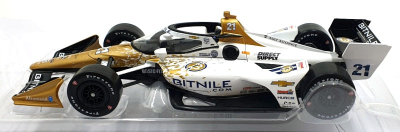 Greenlight 1/18 Scale Diecast 11215 Indy Chevrolet #21 Ed Carpenter - Veekay