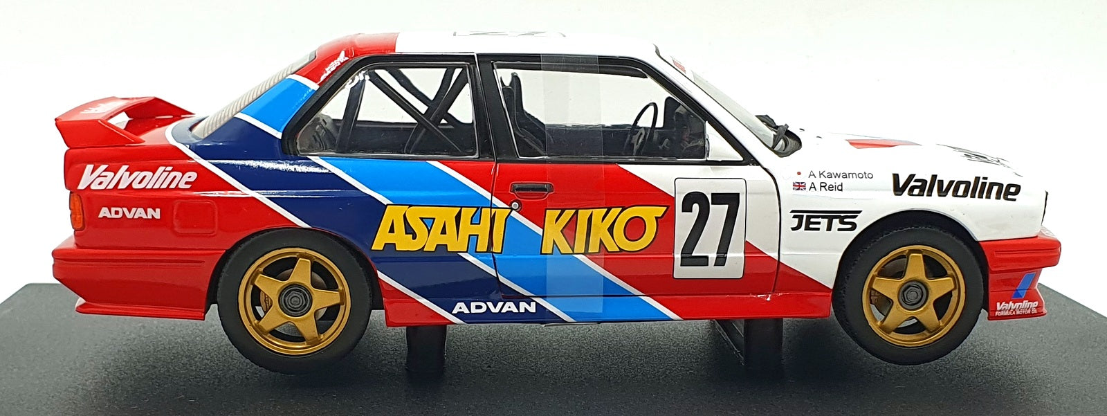 Solido 1/18 Scale Diecast S1801529 - BMW E30 M3 - JTCC 1986 #27