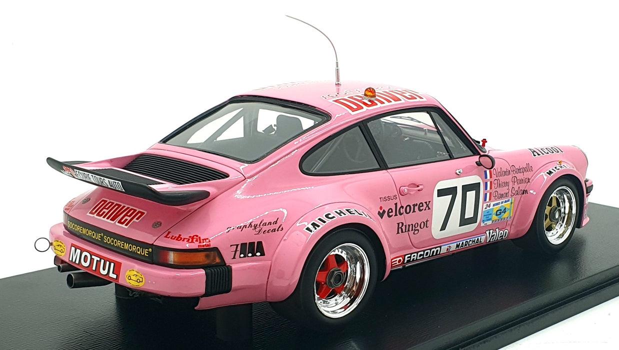 Spark 1/18 Scale 18S869 - Porsche 934 #70 17th Le Mans 24h 1981