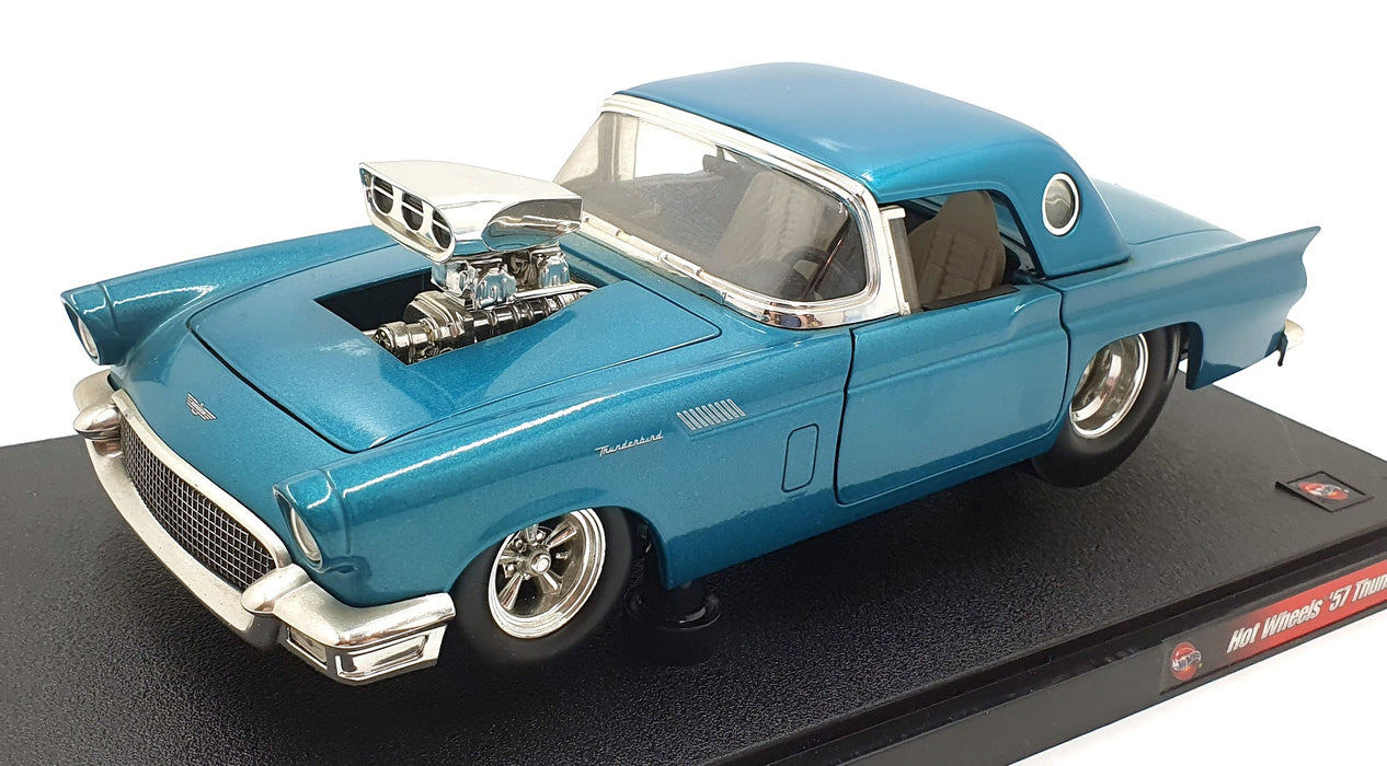 Hot Wheels 1/18 Scale Diecast B7000 - Pro Street Ford Thunderbird Modified Green