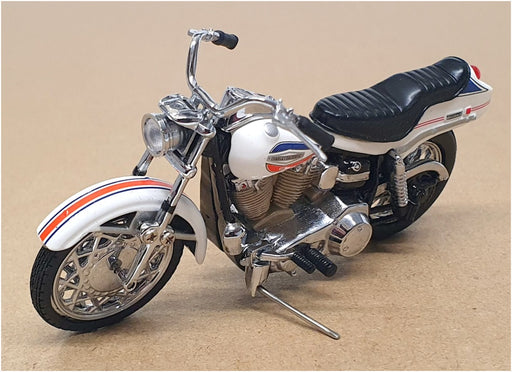 Franklin Mint 1/24 Scale B11WC30 - 1971 Harley Davidson Super Glide - White