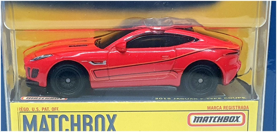 Matchbox 1/64 Scale Diecast 04 - 2015 Jaguar F-Type - Red