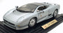 Maisto 1/12 Scale Diecast 33201 - 1992 Jaguar XJ220 - Silver On Plinth