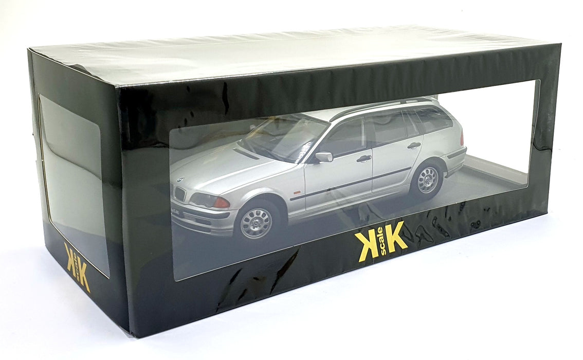 KK Scale 1/18 Scale Diecast KKDC181461 - 1999 BMW 3-Series E46 Touring - Silver