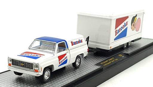 Castline M2 Machines 1/64 Scale R56 '73 Chevrolet Cheyenne 10/'55 Bel Air Gasser