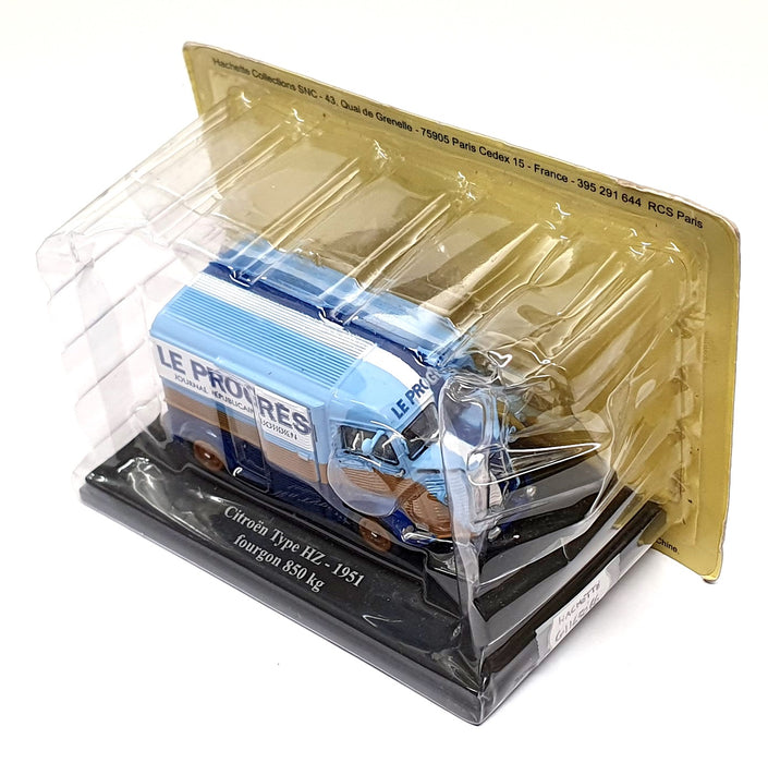 Hachette 1/43 Scale G1165066 - 1951 Citroen Type HZ 850kg Van Le Progres