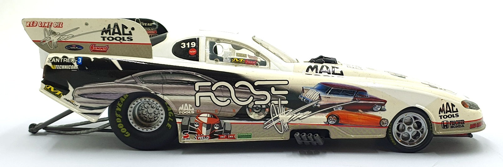 Racing Champions 1/24 Scale 18849P - Chevrolet NHRA Funny Car Kalitta 2006