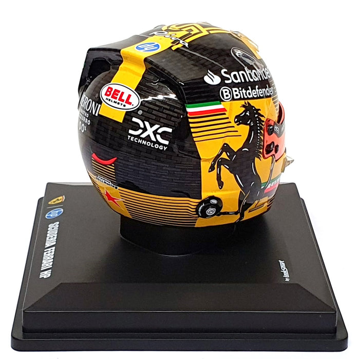 Look Smart 1/5 Scale LSHEL005 - F1 Helmet Carlos Sainz Ferrari Italian GP 2024