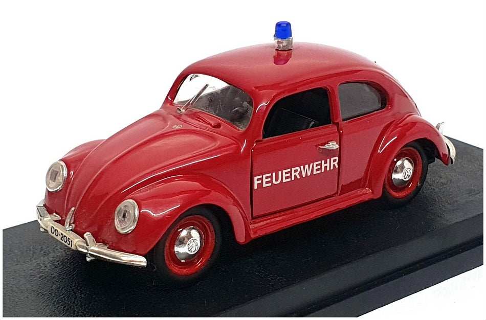 Rio Models 1/43 Scale SL005 - Volkswagen Beetle Feuerwehr Fire Car ...