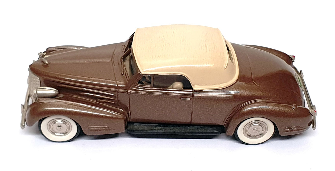 Brooklin Models 1/43 Scale BRK14 - 1940 Cadillac V16 Conv. Coupe - Brown