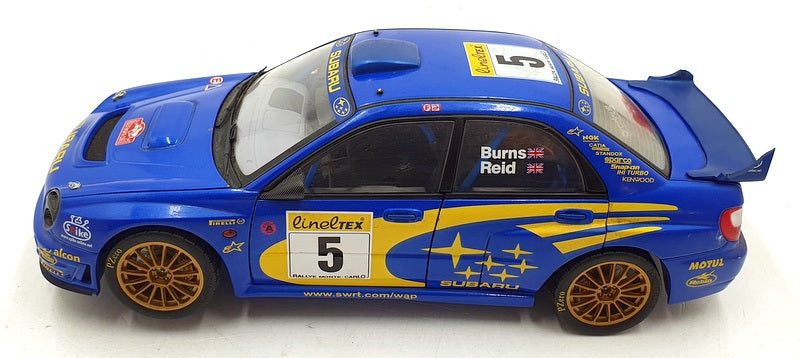 Autoart 1/18 Scale Diecast 13625E - Subaru Impreza WRC RMC #5 R.Burns