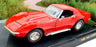Hot Wheels 1/18 Scale Diecast 21355 Chevrolet Corvette C3 1969 427 Red
