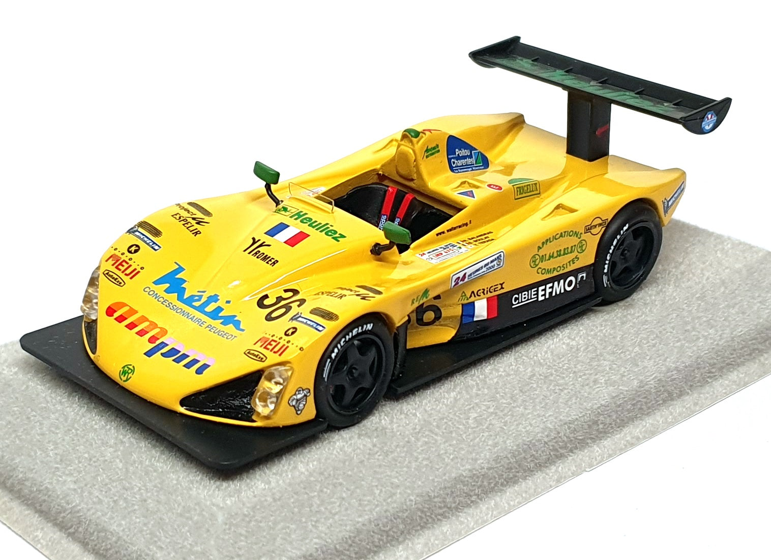 Le Mans 43 1/43 Scale LM006 - WR LMP Peugeot #36 Le Mans 2000