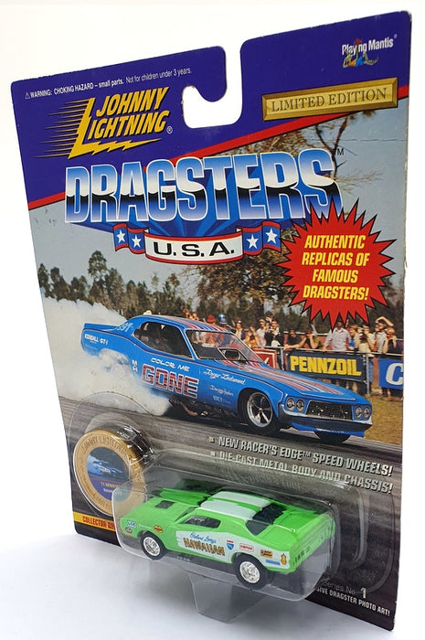 Johnny Lightning 1/64 Scale 320-100 Dragsters USA 1971 Hawaiian - Roland Leong