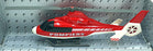 Cararama 1/43 Scale 001043D - Pompiers Helicopter - Red
