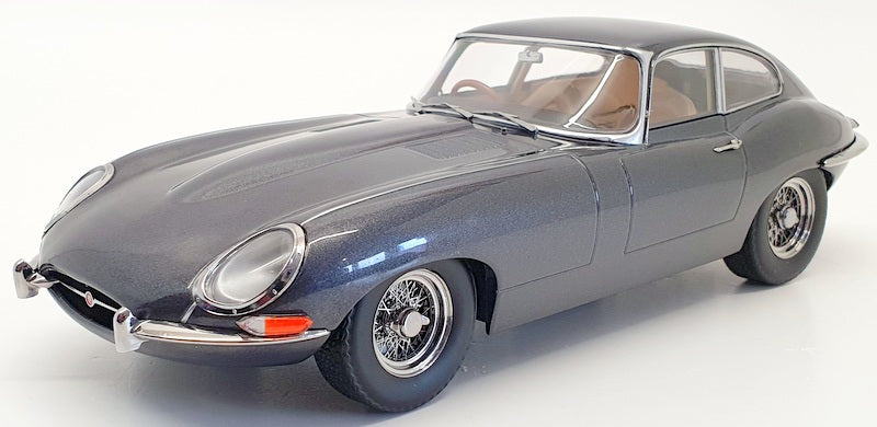 KK Scale 1/18 Scale Diecast KKDC180434 1961 Jaguar E Type Coupe Mk1 RHD Met Grey