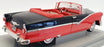Ertl 1/18 Scale Diecast 7258 - 1956 Ford Sunliner - Red/Black