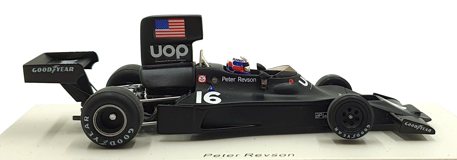 Spark 1/43 Scale S1686 - F1 Shadow DN3 #16 Brazil GP 1974