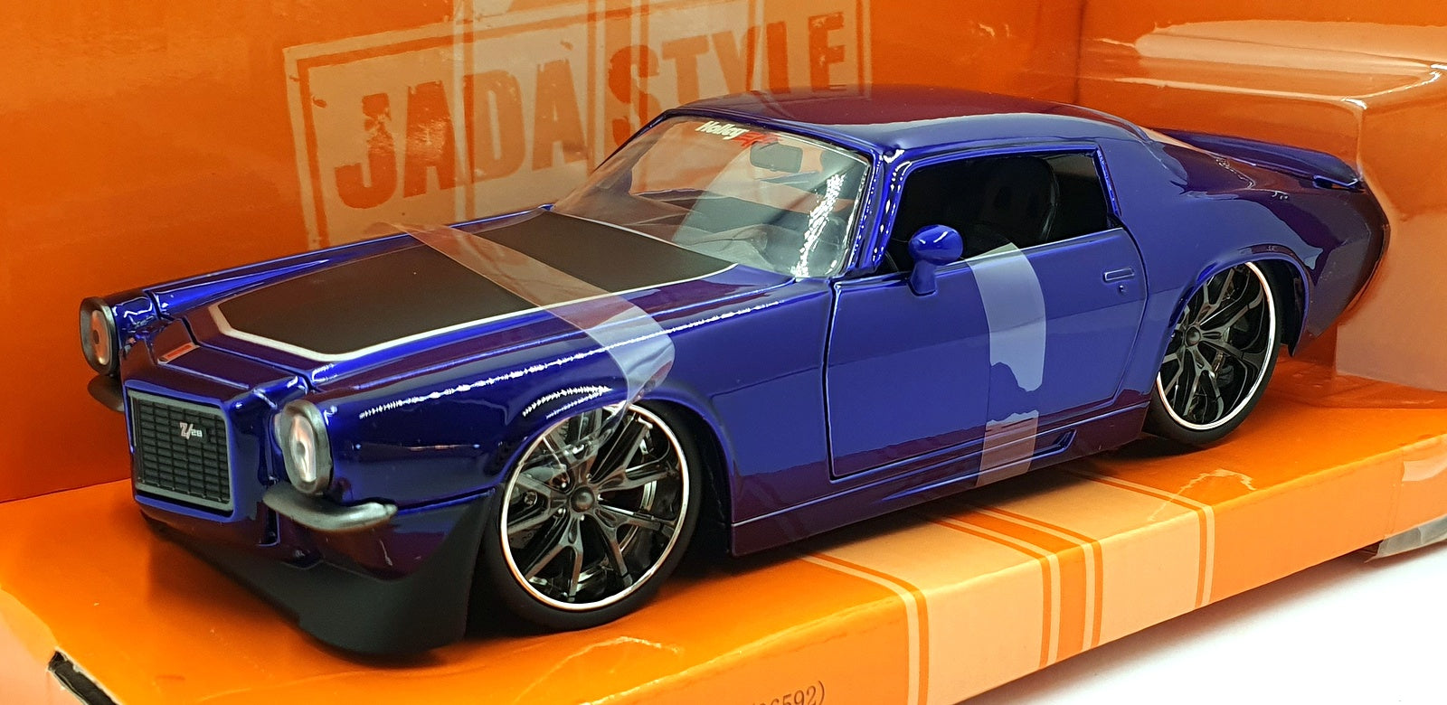 Jada Bigtime Muscle 1/24 Scale Diecast 36592 - 1971 Chevrolet Camaro Met. Purple