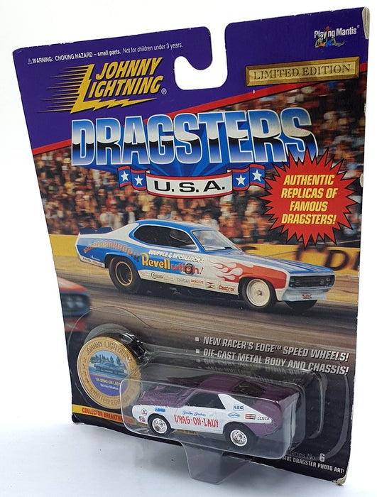 Johnny Lightning 1/64 Scale 320-160 Dragsters USA 1969 Drag-On Lady - S. Shahan