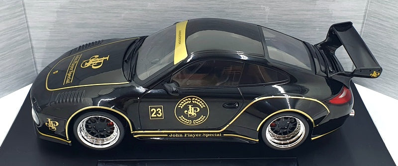 Model Car Group 1/18 Scale MCG18326 - Porsche Old and New 997 - Black/Gold #23