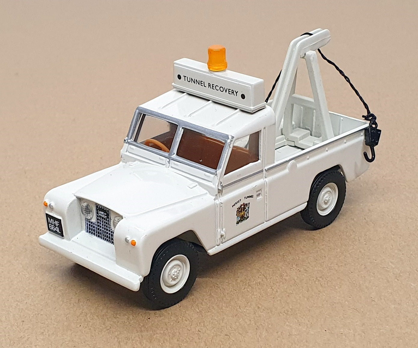 Corgi 1/43 Scale 07102 - Land Rover Breakdown Truck Mersey Tunnel Recovery