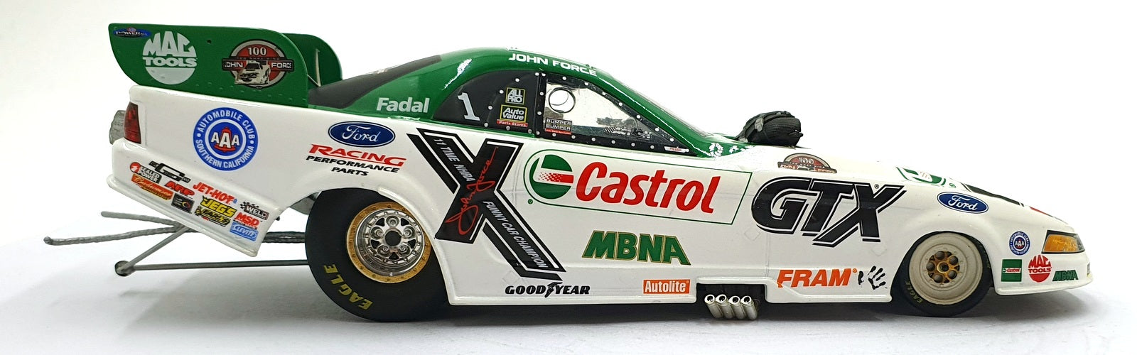 Action 1/24 Scale 103286 Ford Mustang Funny Car Dragster 2002 - Force