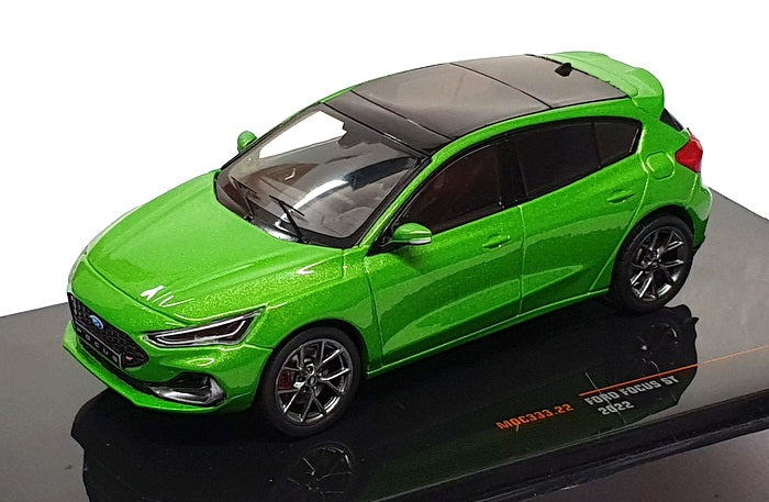 Ixo 1/43 Scale Diecast MOC333.22 - 2022 Ford Focus ST - Green