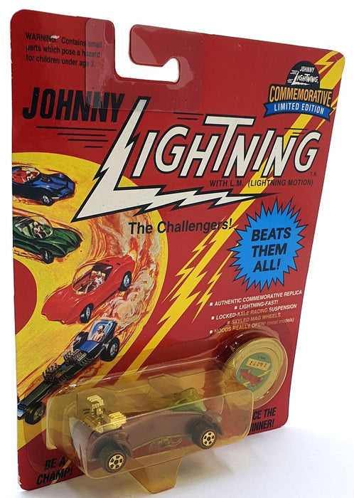 Johnny Lightning 1/64 Scale 100-170 - The Challengers Wasp Car - Burgundy SG